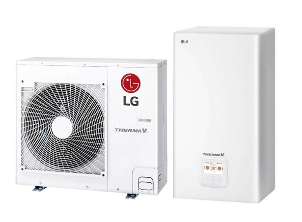 Šilumos siurblys Oras-Vanduo LG Therma V, Split, 7 kW nuotrauka
